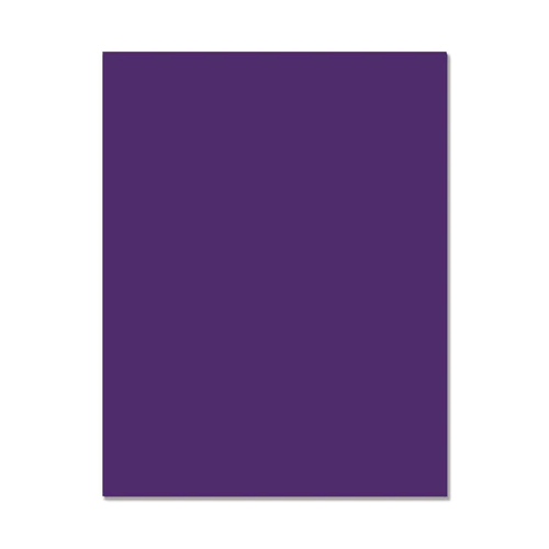Hero Hues 8.5x11 Cardstock Eggplant