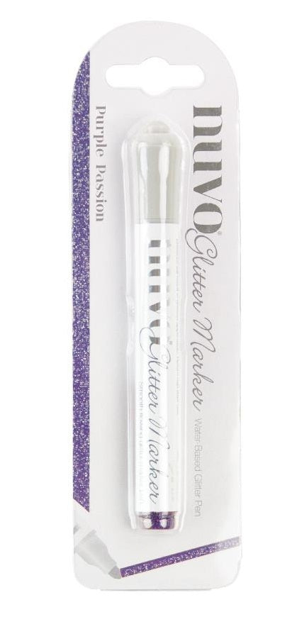 Nuvo Glitter Marker Purple Passion