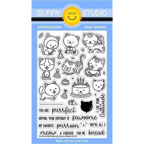 Purrfect Birthday Stamp Set