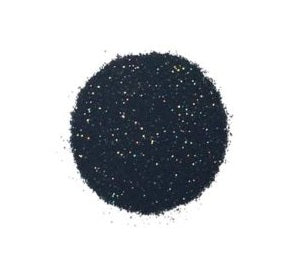 Embossing Powder Black Sparkle