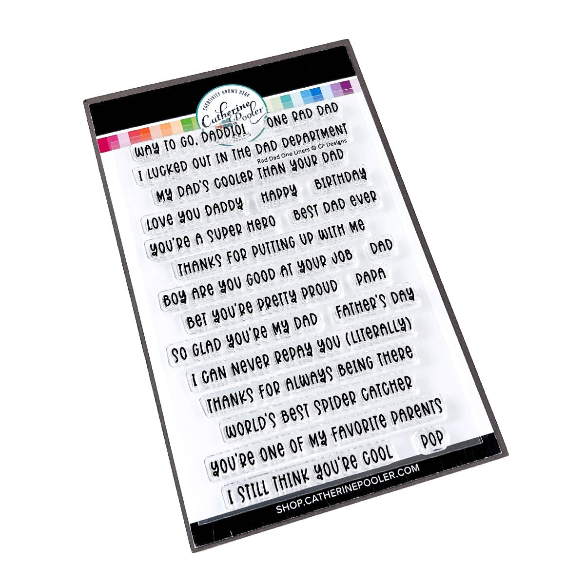 Rad Dad One Liners Stamp Set