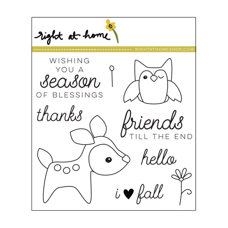 Deerest Friends Stamp Set