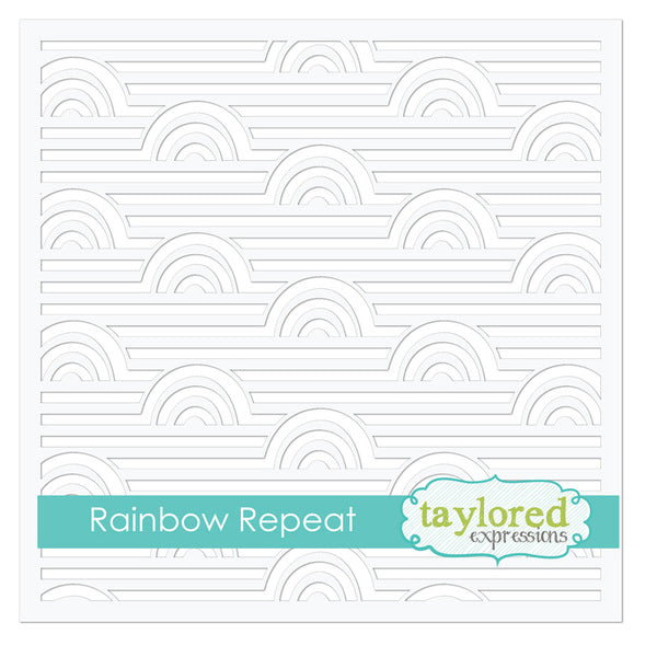 Rainbow Repeat Stencil