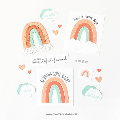 Rainbow Stitches & Strings Dies