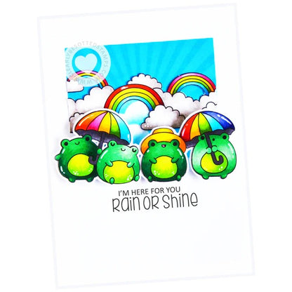 Rain Down Line Up Stamp Set