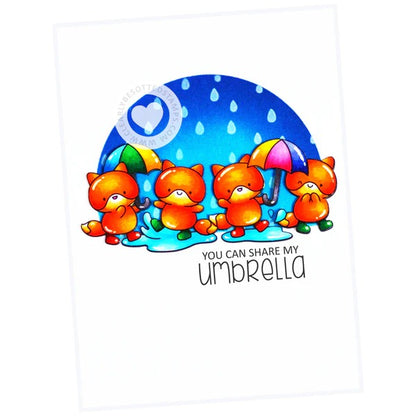 Rain Down Line Up Stamp Set