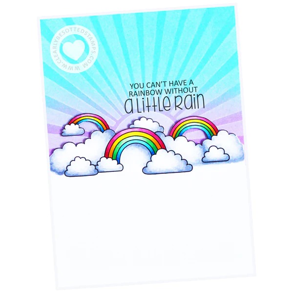 Rain Down Line Up Stamp Set