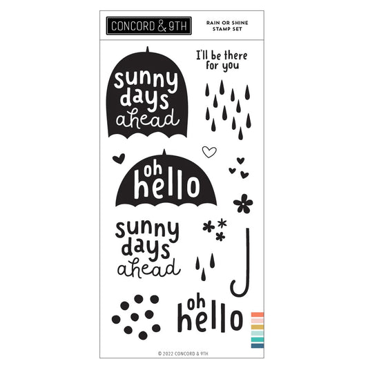 Rain or Shine Stamp Set