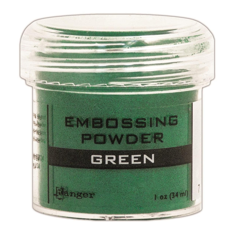 Green Embossing Powder