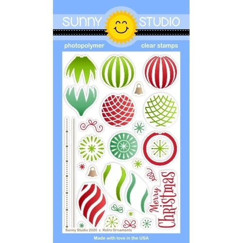 Retro Ornaments Stamp Set