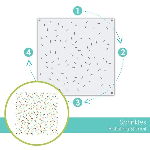 Sprinkles Rotating Stencil