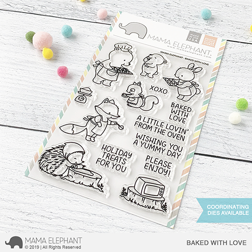 Baked With Love Stamp Set