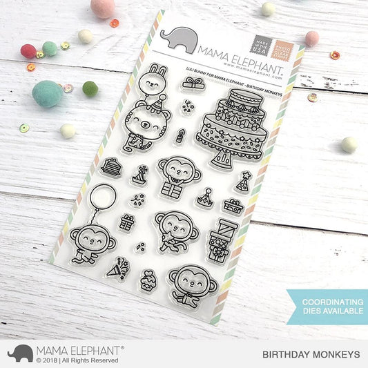 Birthday Monkeys Stamp Set