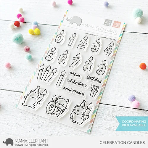 Celebration Candles Stamp Set