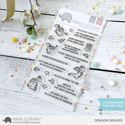 Dragon Wishes Stamp Set