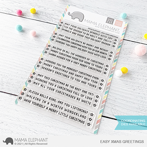 Easy Xmas Greetings Stamp Set
