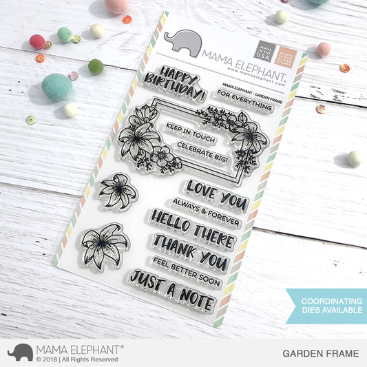 Garden Frame Stamp Set
