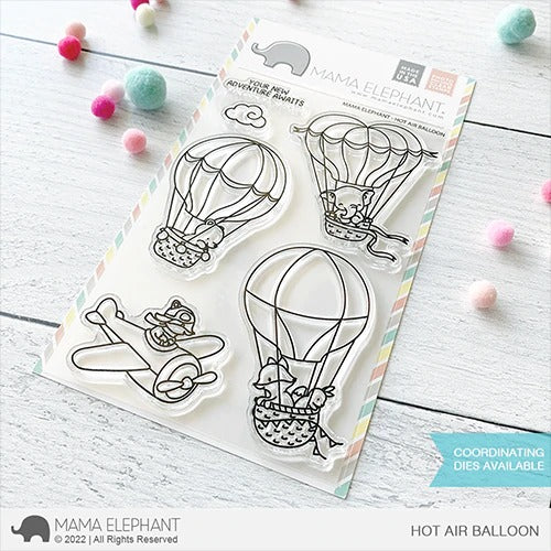 Hot Air Balloon Stamp Set