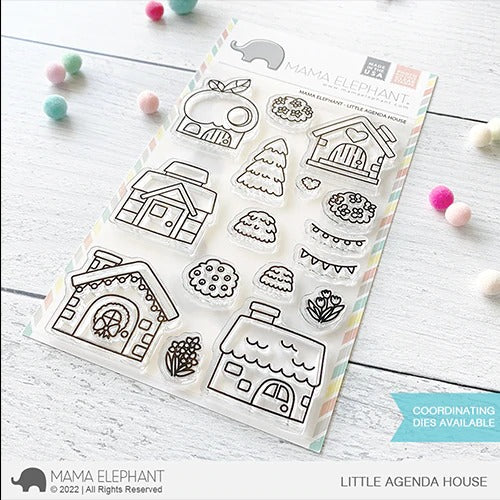 Little Agenda House Stamp Set