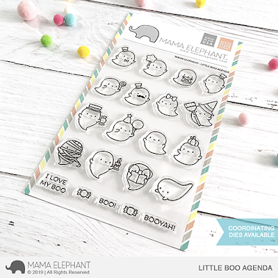 Little Boo Agenda Stamp Set