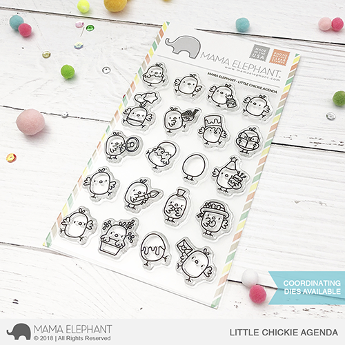 Little Chickie Agenda Stamp Set