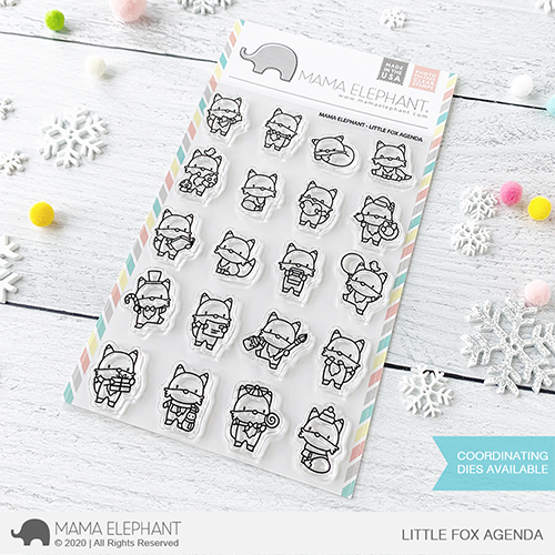 Little Fox Agenda Stamp Set