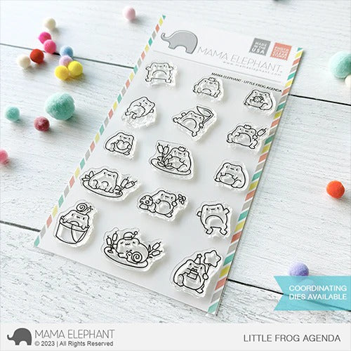 Little Frog Agenda Stamp Set