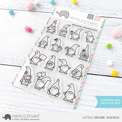 Little Gnome Agenda Stamp Set