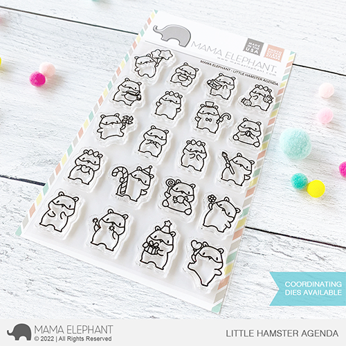 Little Hamster Agenda Stamp Set