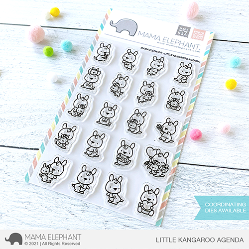 Little Kangaroo Agenda Stamp Set