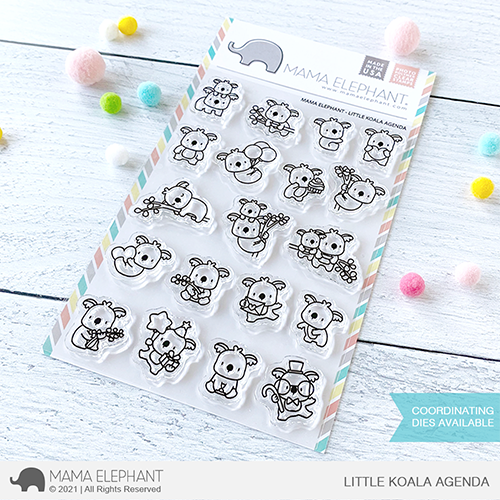 Little Koala Agenda Stamp Set