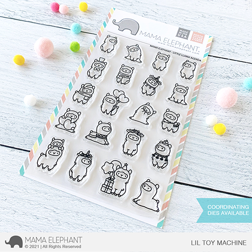 Little Llama Agenda Stamp Set