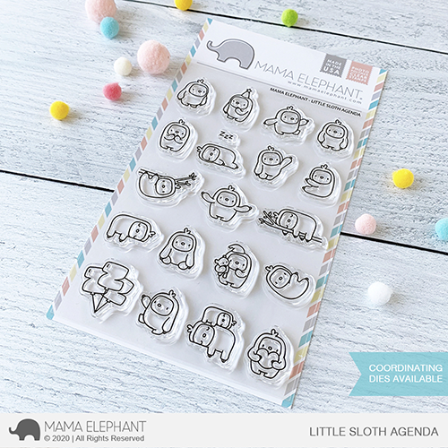 Little Sloth Agenda Stamp Set