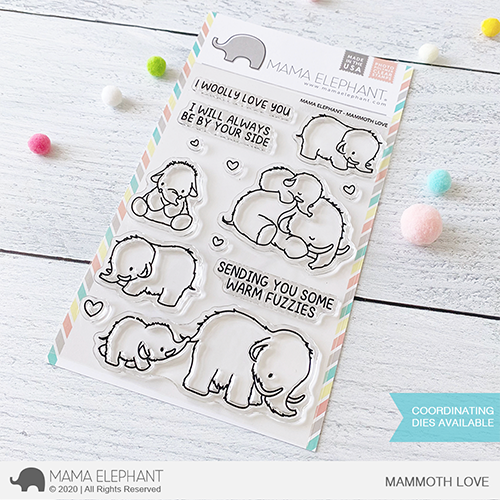 Mammoth Love Stamp Set