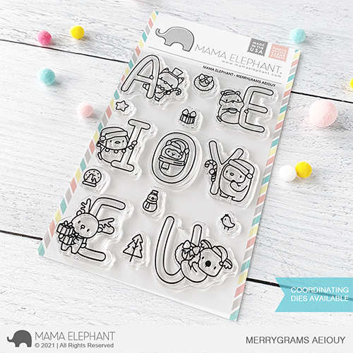 Merrygrams Aeiouy Stamp Set