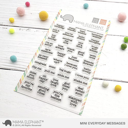 Mini Everyday Messages Stamp Set