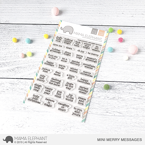 Mini Merry Messages Stamp Set