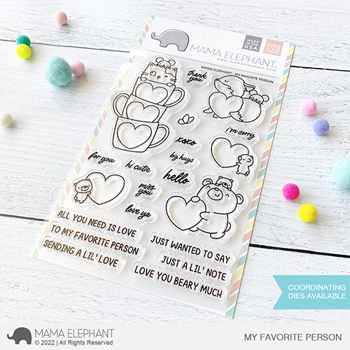 My Favorite Person Stamp Set
