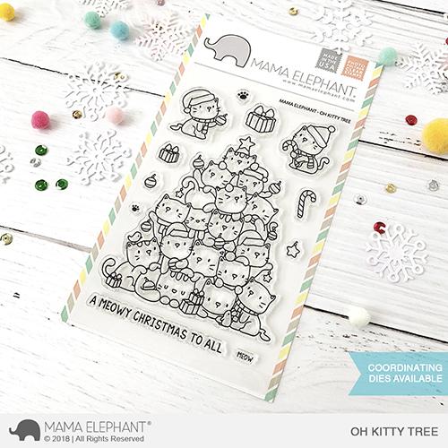 Oh Kitty Tree Stamp Set