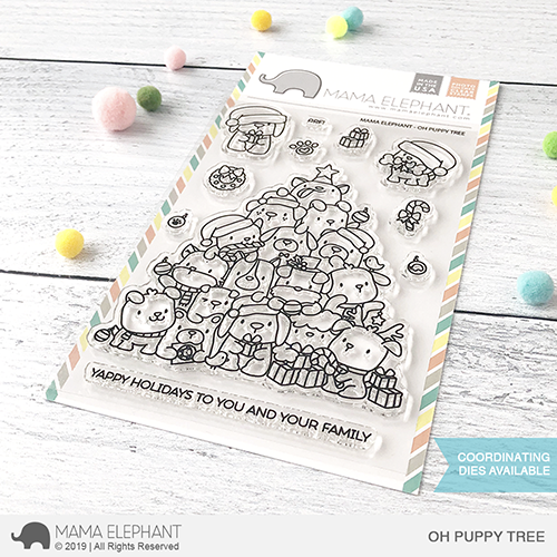 Oh Puppy Tree Stamp Set