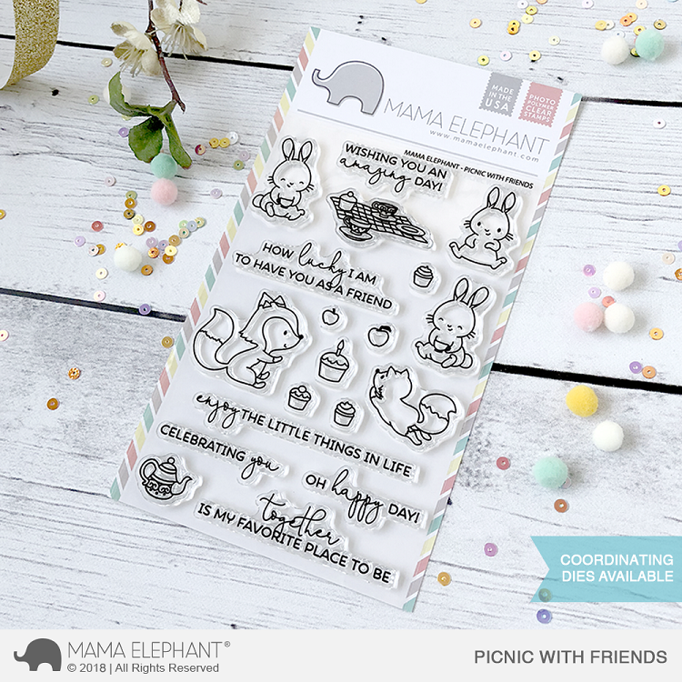 Picnic With Friends Stamp Set