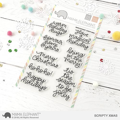 Scripty Xmas Stamp Set