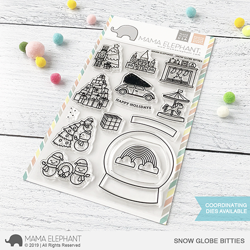 Snow Globe Bitties Stamp Set