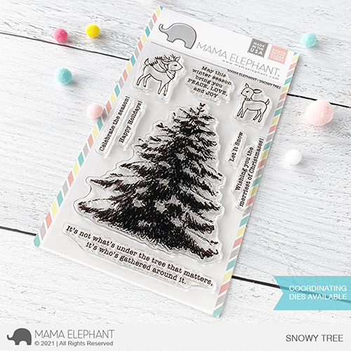 Snowy Tree Stamp Set