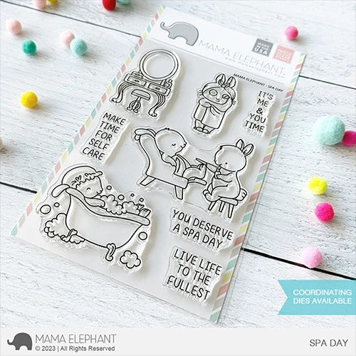 Spa Day Stamp Set