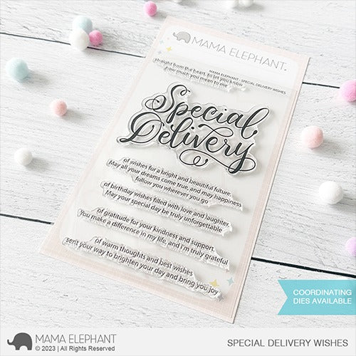 Special Delivery Wishes Stamp Set