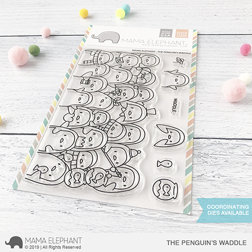 The Penguin's Waddle Stamp Set
