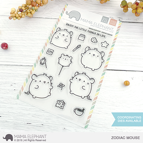 Zodiac Mouse Stamp Set