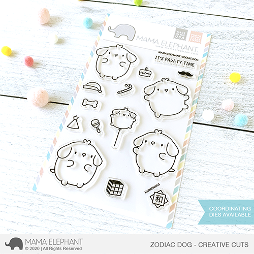 Zodiac Dog Stamp Set