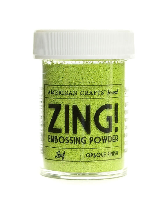 Zing! Embossing Powder Opaque Leaf